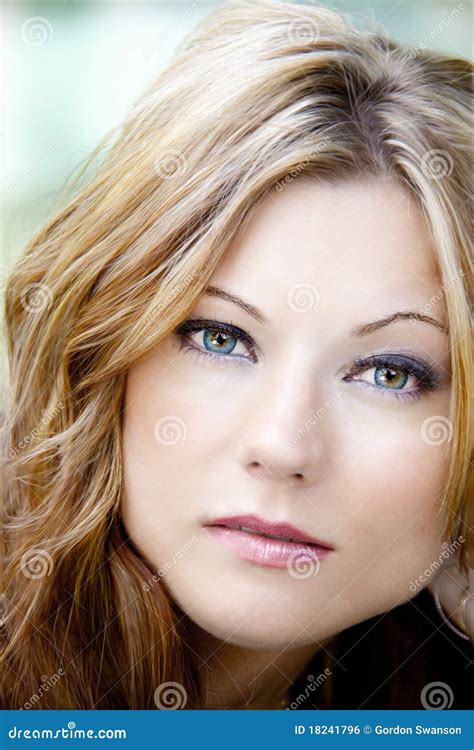 Headshots Stock Photo Image Of Eyeshadow Female People 18241796