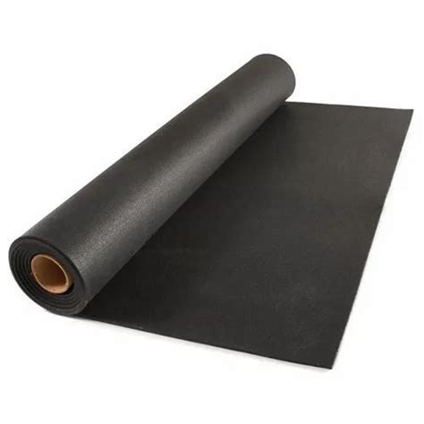 Black Heat Resistant Rubber Floor Mat Packaging Type Roll Rs 27