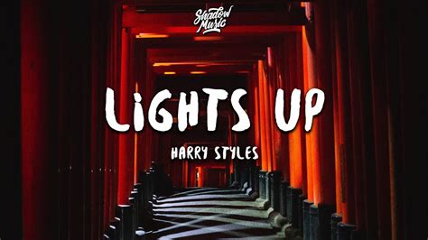 Harry Styles Lights Up Lyrics Youtube Music