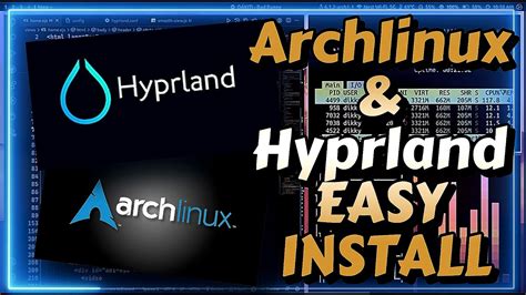 Arch Install And Hyprland Setup Latest Version 2023 Youtube