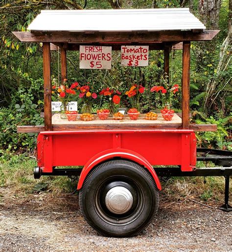 Honor System Roadside Farm Stand Farm Cart By The Fuoco Farm Store