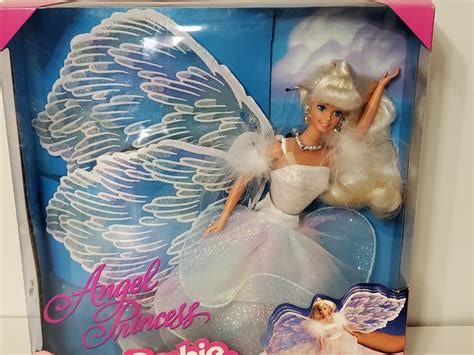 Angel Princess Barbie Doll 15911 With Wings New In Box By Mattel 1996 Ebay