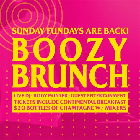 Buy Tickets To Boozy Brunch In Libertyville On May 02 2021