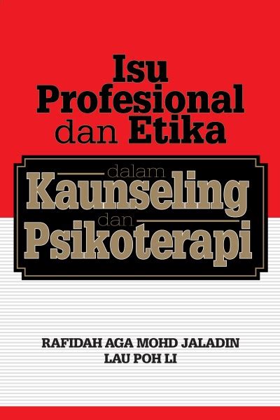 .penyuluhan, konseling, dan psikoterapi islam adalah jurnal yang diterbitkan oleh fakultas dakwah dan komunikasi uin sunan gunung djati bandung sejak tahun 2009, jurnal ini mempublikasikan karya ilmiah hasil penelitian dalam mengembangkan konsep dan teori berkaitan dengan kajian bimbingan. Isu Profesional dan Etika dalam Kaunseling dan Psikoterapi