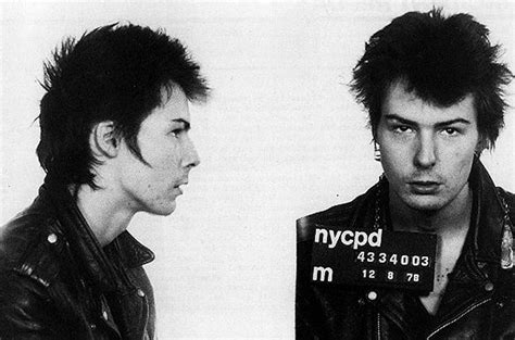 Sid Vicious Mug Shot The Smoking Gun