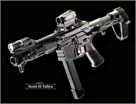 Custom Ar 9mm Pistol