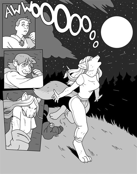 A folder containing the werewolf comic biils, by vonboche. transfur / смешные картинки и другие приколы: комиксы, гиф ...