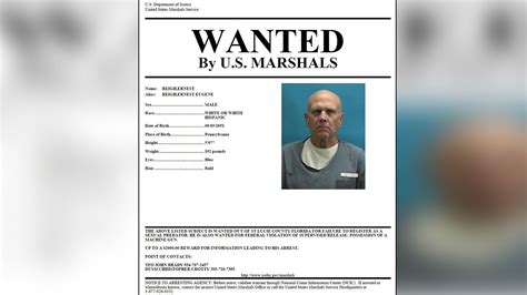 U S Marshals Fugitive Sex Predator Possibly In Nc 2k Reward Offered Wsoc Tv