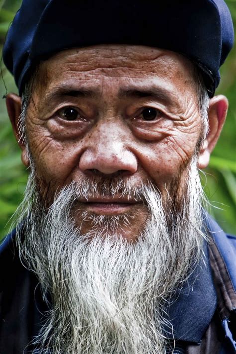 Captivating Portrait Of A Wise Old Man