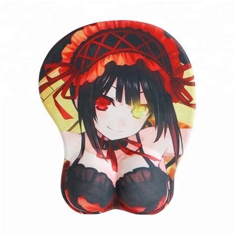Hx Custom 3d Breast Anime Sexy Boob Mouse Mat Pad With Wrist Rest Buy Sexy Girl Big Breast