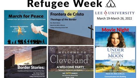 Lee University Holds Refugee Week Pentecostal Theology