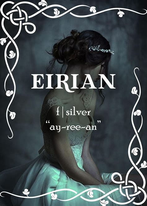Female Fantasy Name Eirian In 2020 Female Fantasy Names Fantasy