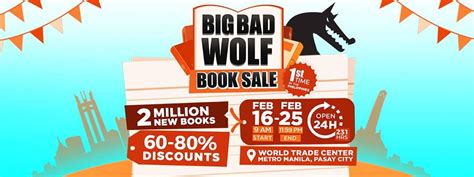 It was actually a massive opportunity to be a part of an event at this magnitude. AWOOOOOOOOO! The Big Bad Wolf Book Sale is Here in Manila ...
