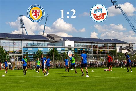 Darmstadt has committed a bit more fouls in average than eintracht braunschweig on the last 3 contests. Hansa Rostock besiegt Eintracht Braunschweig mit 2:1 ...