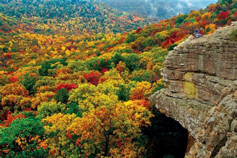 Top 8 Fall Color Road Trips In Arkansas Ozark National Forest