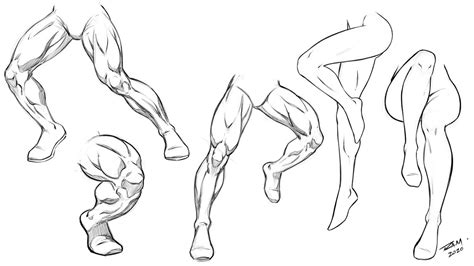 So….the summer hiatus turned into an almost year long break of intense work, which. How to Draw Male and Female Legs - Practice Activity ...