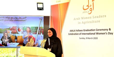 Icba Celebrates Arab Women Scientists Graduation From Regional