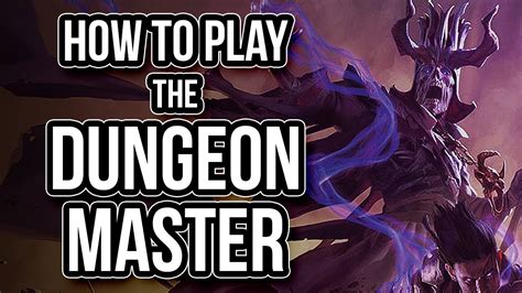 How To Play The Dungeon Master Youtube