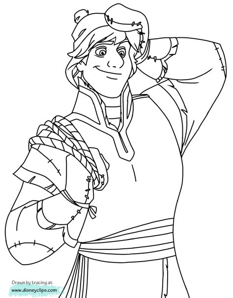 Frozen Coloring Pages (4) | Disneyclips.com