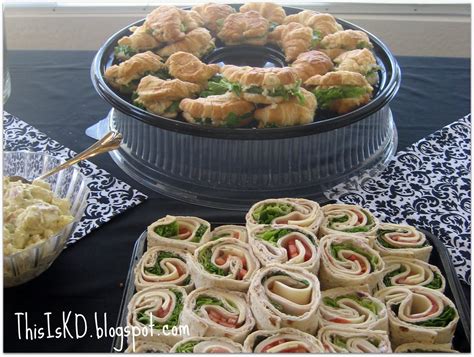 These costco party platters are the perfect solution! costco croissant sandwich platter
