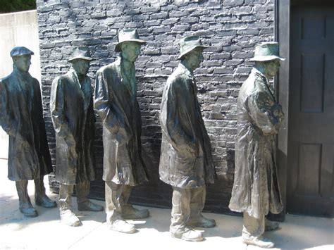 According to his wife, sonia segal. Depression Bread Line, 1999 - George Segal - WikiArt.org