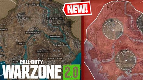 Oficial Mapa De Warzone 20 Y Nuevo Ultimo Circulo Al Mazrah Warzone