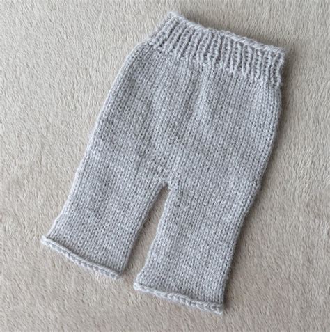 Newborn Knit Pants Knitting Pattern By Lullabye Designs