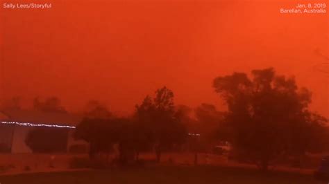 Intense Dust Storm Turns Sky Blood Red In Australian Town 6abc