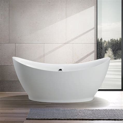 Check spelling or type a new query. Vanity Art 68" x 30" Freestanding Soaking Bathtub ...