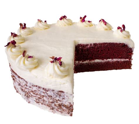 Red Velvet 25cm Cake Box Of 1 Classic Cakes Achieve Cafe Provisions