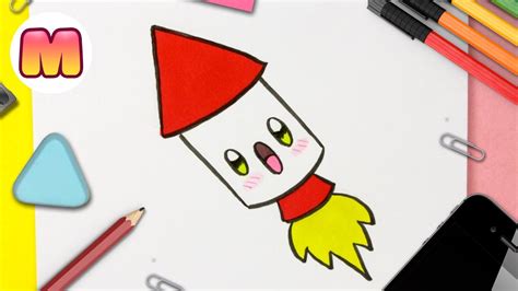 Como Dibujar Un Cohete Paso A Paso Easy Drawing Ideas Art And