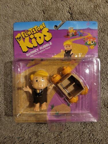 The Flintstone Kids Barney Rubble Action Figure Coleco 1986 New
