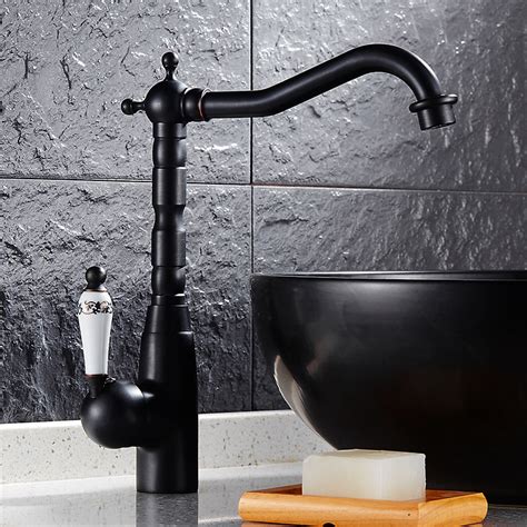 Firstly, moisten a cloth in warm water. Agate Single Handle Oil Rubbed Bronze Bathroom Sink Faucet ...