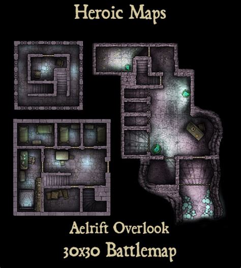 Heroic Maps Aelrift Overlook Heroic Maps Buildings Caverns