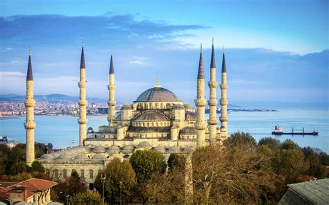 Sultan Ahmet Mosque The Blue Mosque Istanbul Full Hd Fond Décran