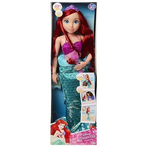 disney princess the little mermaid 32 tall ariel playdate doll nib sealed ebay