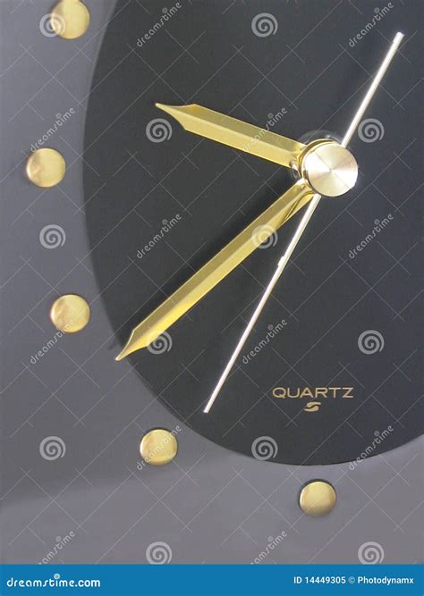 Clock Face And Hands Stock Image Image Of Quartz Bell 14449305