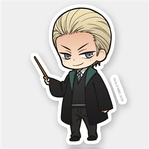 An impressively built black man in full auror armor took the hastily built stage in the main atrium of the ministry of magic good afternoon wizards and witches of the press. Anime Draco Malfoy Sticker | Zazzle.com | Harry potter ...