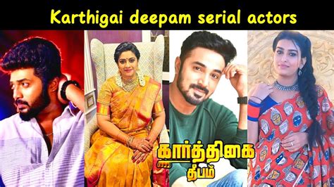 Karthigai Deepam Serial Actors All Cast List Zee Tamil Youtube
