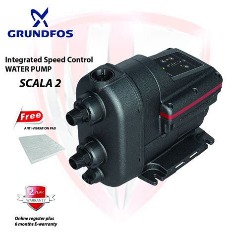 Grundfos Scala2 Compact Self Priming Booster With Integrated Speed