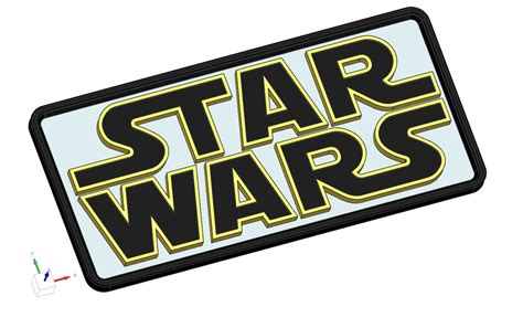 Stl Datei Buchstaben Und Zahlen Futhark Star Wars Alphabet Buchstaben