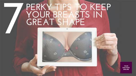 Perky Tips To Keep Your Breasts In Great Shape Infographic