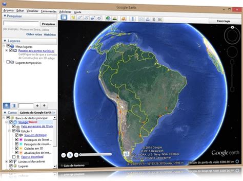Transform a standard google map into a shaded 3d customized map customize the map with tooltips, trees, icons, and ponds. Google Earth Download to Windows em Português Grátis