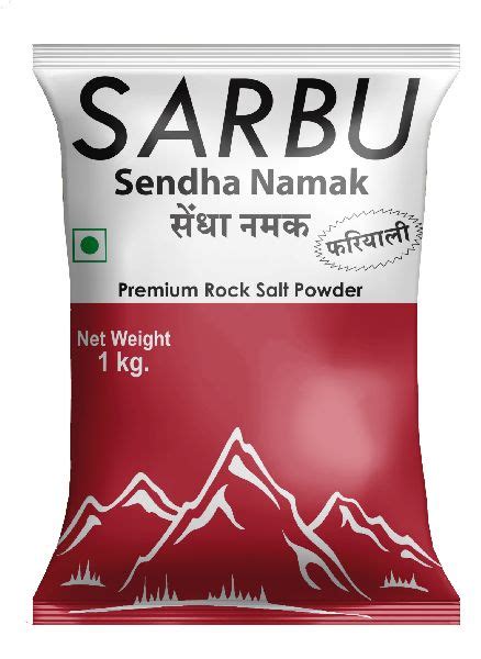 sarbu sendha namak 1 kg at best price inr 45inr 60 kilogram in indore madhya pradesh from b r