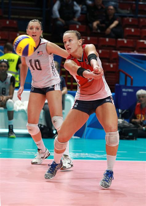 la ricezione degli stati uniti female volleyball players women volleyball girls rules sporty