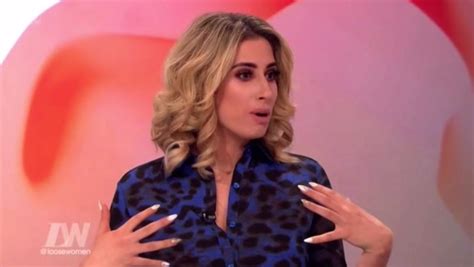 Stacey Solomon Gets Very Candid About Sex Life On Loose Women Daily Star