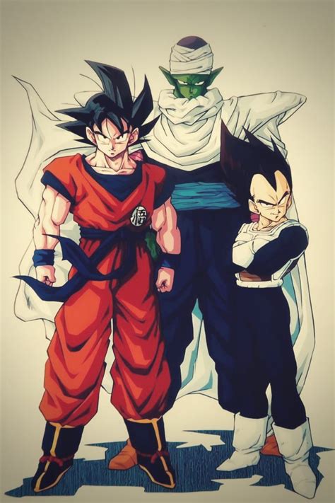 Son Goku Piccolo And Vegeta Dragon Ball Super Manga Anime Dragon