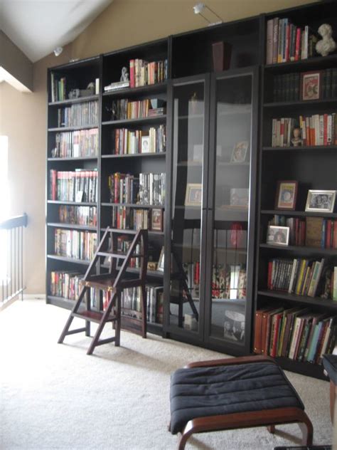 They extend out and when the pressure of the door hits them, they retract and i am so jealous over your billy bookcases. 37 Awesome IKEA Billy Bookcases Ideas For Your Home - DigsDigs