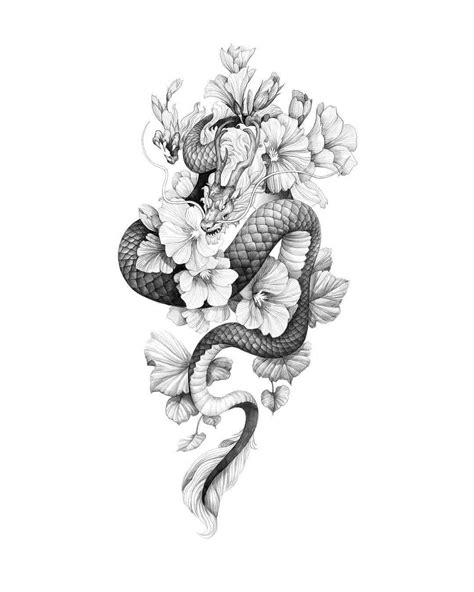 150 Best Chinese Dragon Tattoo Designs With Meanings 2023
