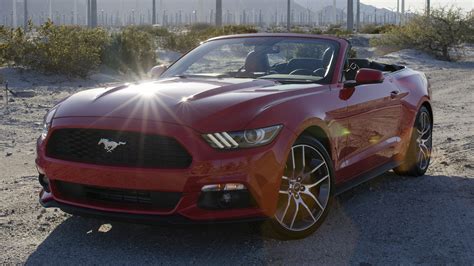 2015 Ford Mustang Ecoboost Convertible Wallpapers And Hd Images Car